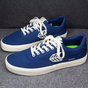 CARIUMA Naioca Low Top Skate Sneakers Shadow Blue Canvas Unisex Mens 12.5